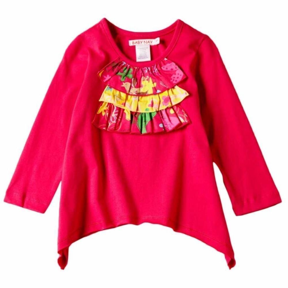 New Baby Nay nora top 
Color: Love birds
Sz 5